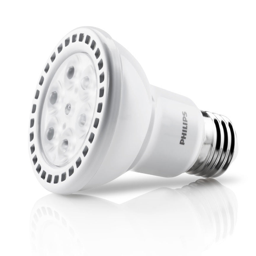 PAR20 Dimmable LED - 6w 2700K Narrow Flood Philips Airflux Bulb