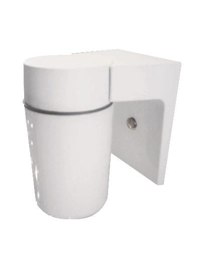 SUNLITE ODI1065 60w white jar wall mount outdoor fixture