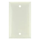 SUNLITE 1 Gang Blank Wall Plate Almond Color E401A