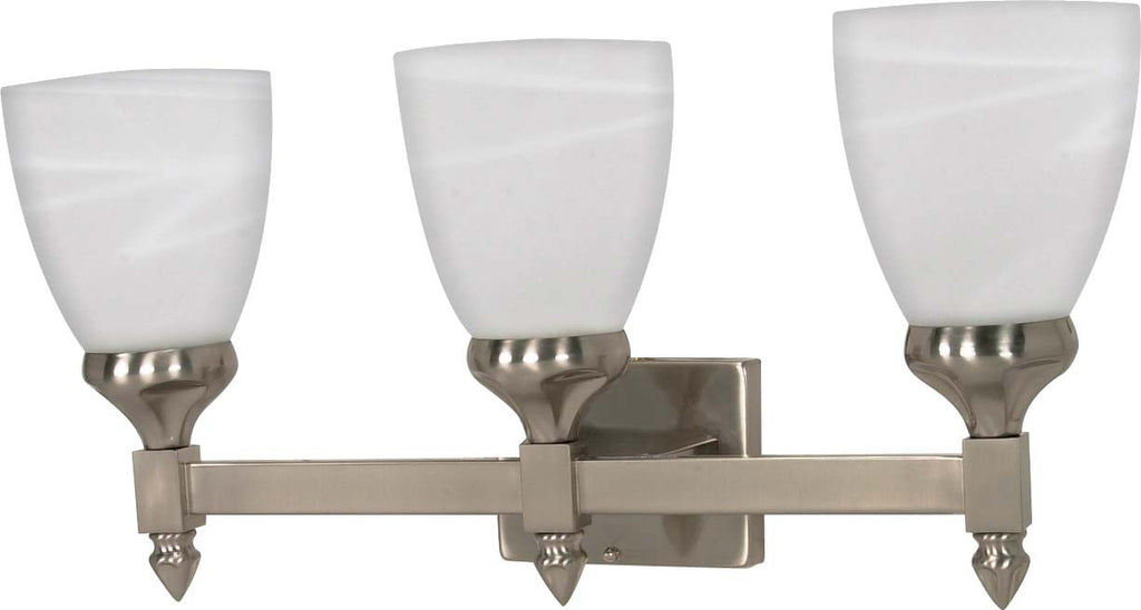 Nuvo Triumph - 3 Light Cfl - 21 inch - Vanity - (3) 13W GU24 Lamps Included