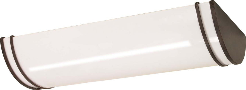Nuvo Glamour 3-Light 25" Ceiling Fluorescent in Old Bronze Finish