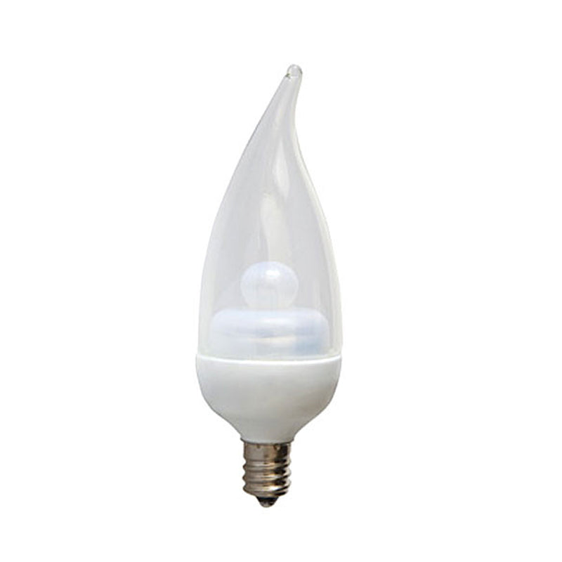 GE 1.8W CA11 120V E12 3000k LED Energy Smart Candelabra Light Bulb