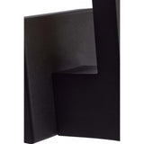Raven LED Outdoor Sconce 10-in Textured Matte Black Finish 8ws 3000K_2
