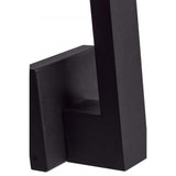 Raven LED Outdoor Sconce 18-in Textured Matte Black Finish 15ws 3000K_3