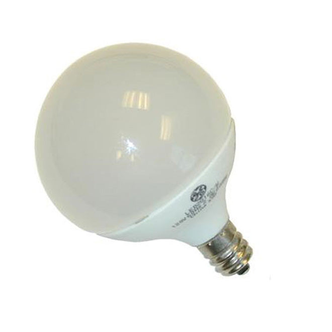 GE 1.8W 120V E12 G16.5 LED White Light Bulb
