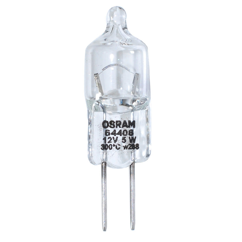 OSRAM 64408 5w 12v G4 Bi-Pin Halostar Oven Halogen bulb