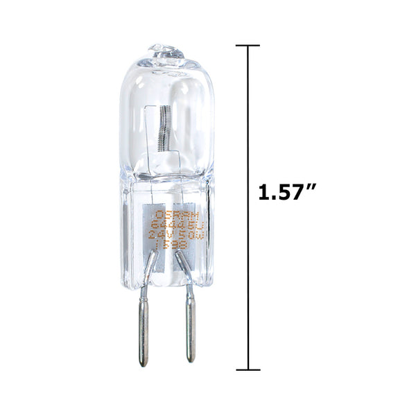 Osram 64445 50W 24V GY6.35 base halogen light bulb – BulbAmerica