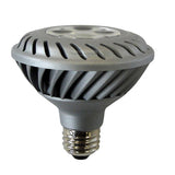 GE 12w 120v PAR30 NFL20 Silver Dimmable Energy Smart LED Light Bulb