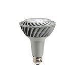 GE 65140 12w LED PAR30L Silver Flood FL35 3000k Dimmable E26 Energy Smart Bulb