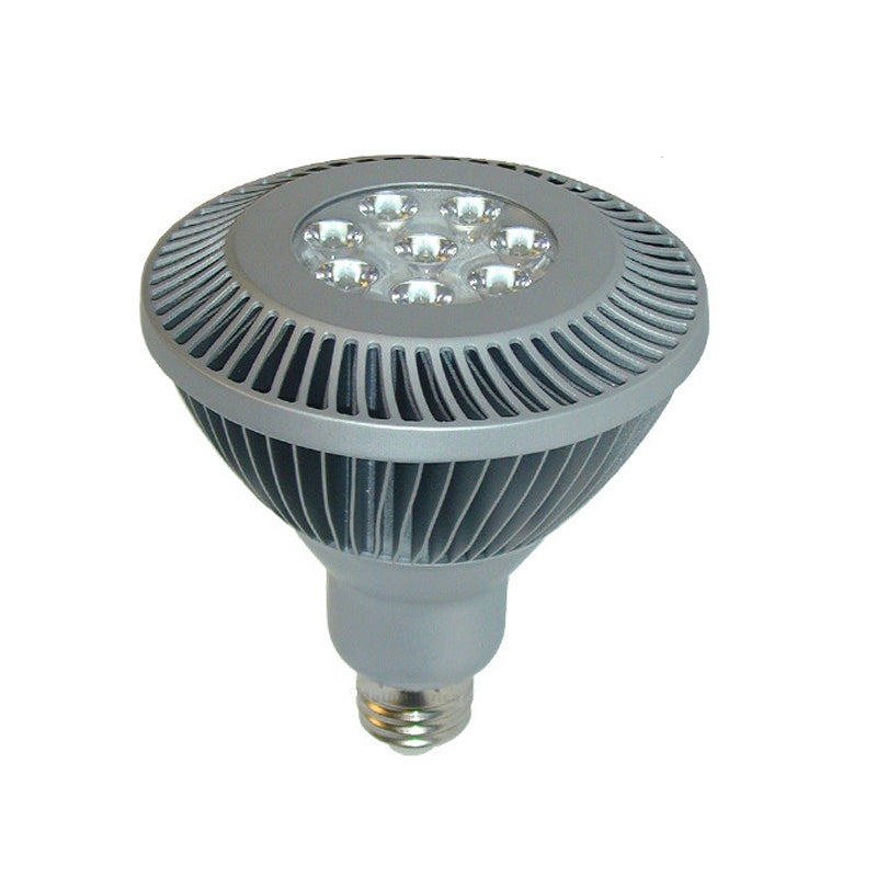 GE 64827 20w LED PAR38 3000k E26 Silver Dimmable Spot SP15 Energy Smart Bulb