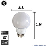 GE 11w A19 LED Bulb Dimmable 800Lm Warm White lamp - BulbAmerica