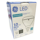 GE 10w 120v BR30 Frosted White E26 3000k LED Energy Smart Light Bulb - BulbAmerica