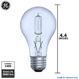 GE 100w 120v A19 Reveal Halogen Light Bulb_1