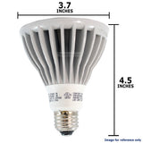 Sylvania 13W PAR30L Long Neck Dimmable LED Flood 40 degree 2700K light bulb - BulbAmerica