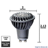 Ge 4w 120v MR16 GU10 NFL 3050k LED Light Bulb - BulbAmerica