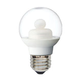 Ge 2w 120v Globe G16.5 Clear 2900k LED Light Bulb