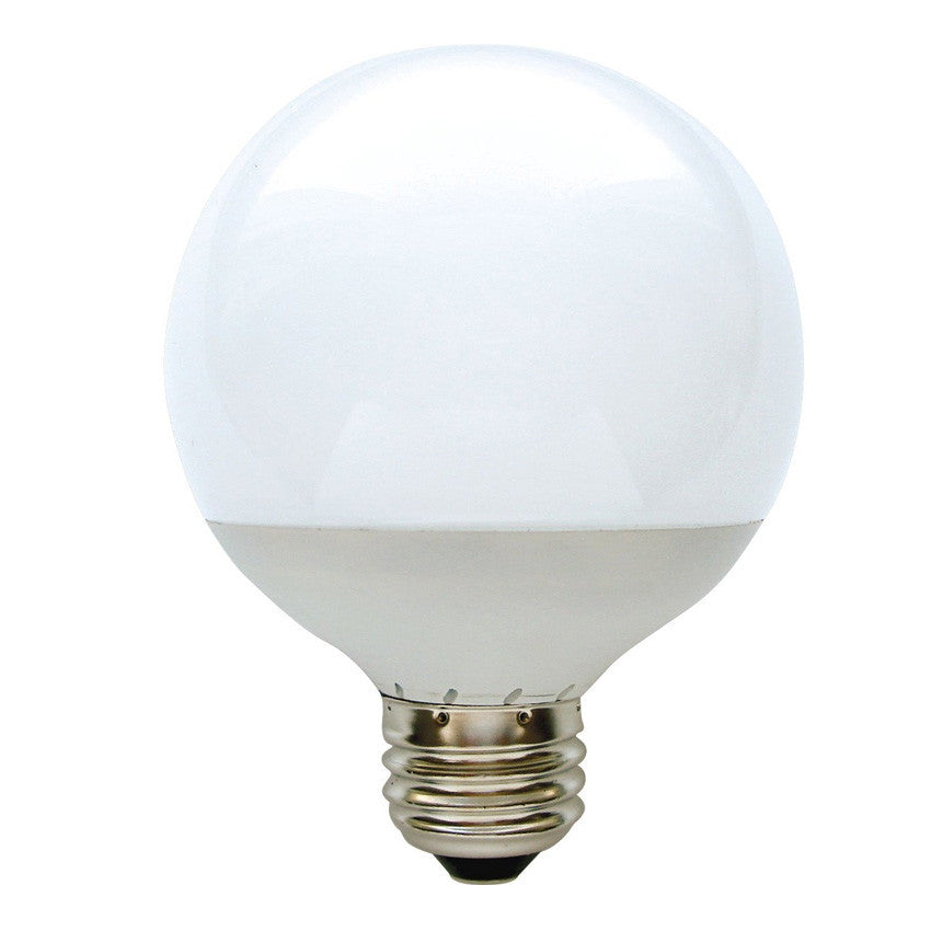 Ge 2.8w 120v Globe G25 White 2900k LED Light Bulb