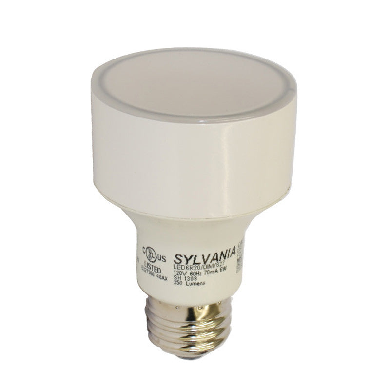 R20 Dimmable LED 6w 120v E26 2700K Sylvania Light Bulb