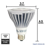 PAR30L Dimmable LED 15W Flood 2700K SYLVANIA ULTRA LED Light Bulb_2