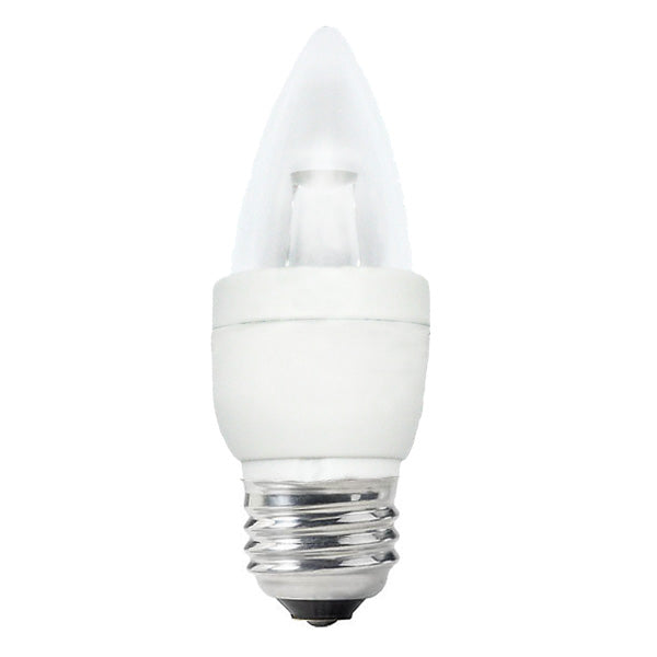 Candelabra LED 6w B13 Blunt Tip 120v E26 2700k Sylvania Light Bulb