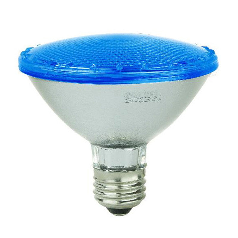 SUNLITE 4w PAR30 LED Blue Color Non-Dimmable E26 Medium Base Light Bulb