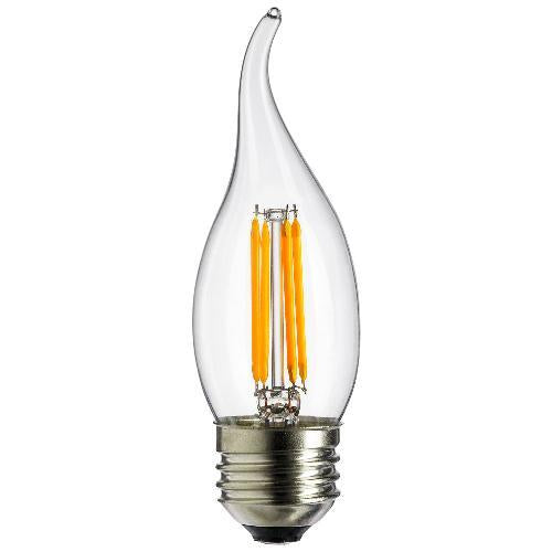 SUNLITE Antique Filament LED 4 Watt 1800K E26 Base Light Bulbs