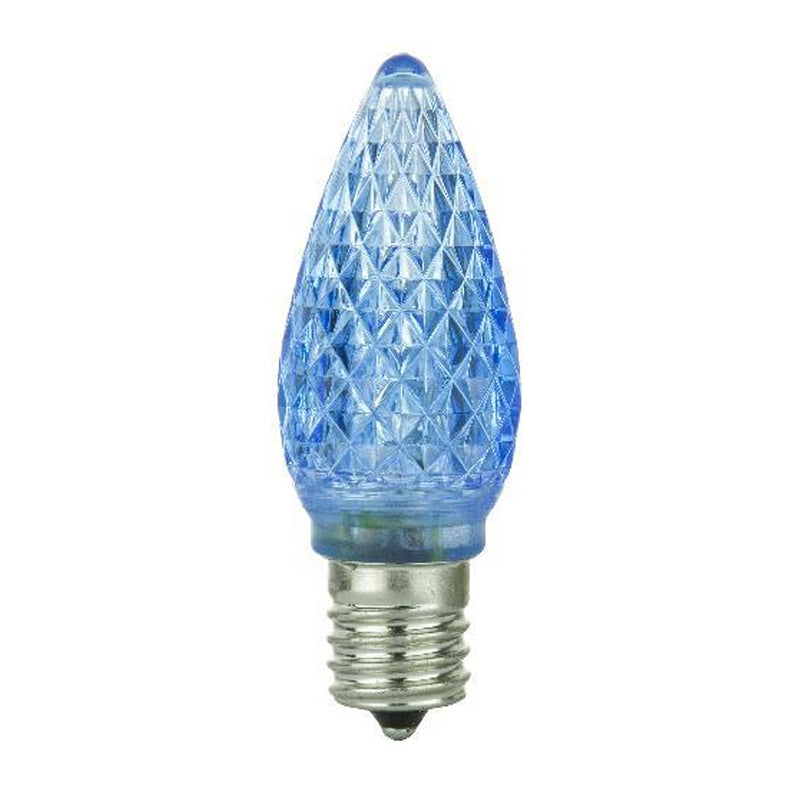 6Pk - SUNLITE 0.4W 120V E17 LED BLUE Light Bulb
