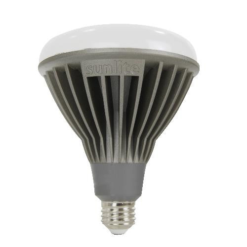 Sunlite 22w 120v BR40 Warm White Dimmable 3000K LED Light Bulb