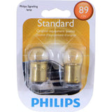 2 Pack - Philips 89 7.5w 13v G6 Automotive Bulb_1