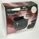 Philips 9004 HB1 - VisionPlus Halogen Low and High Beam Headlight - 2 bulbs