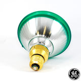 GE 85w PAR38 85WM 120v Green Light Bulb - BulbAmerica