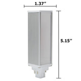 GE LED 12W G24q 4-Pin Horizontal Plug-In White 3000K 950lm Light Bulb_1