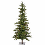 Vickerman 7Ft. Green 948 Tips Christmas Tree 350 Multi-color Dura-Lit