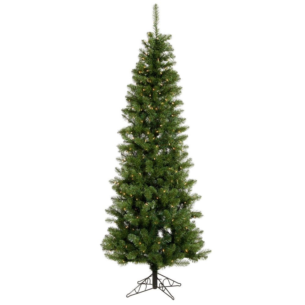 Vickerman 5.5Ft. Green 343 Tips Christmas Tree 150 Warm White Wide Angle LED