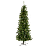 Vickerman 7.5Ft. Green 679 Tips Christmas Tree 300 Warm White Wide Angle LED