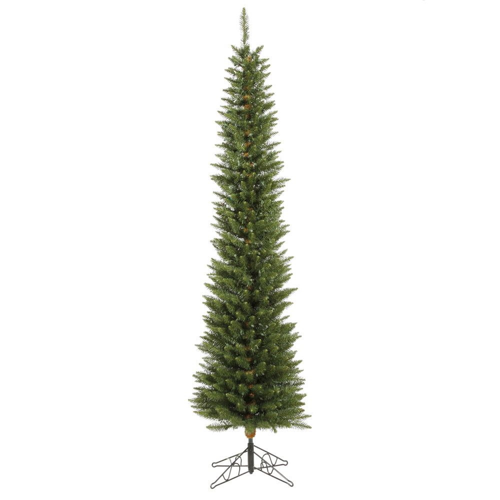 Vickerman 7.5Ft. Green 499 Tips Christmas Tree 250 Multi-color Wide Angle LED