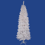 Vickerman 9Ft. Sparkle White 982 Tips Christmas Tree 500 Clear Dura-Lit