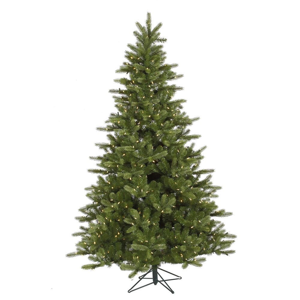 Vickerman 6.5Ft. Green 826 Tips Christmas Tree 350 Warm White LED Lights