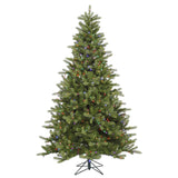 Vickerman 5.5Ft. Green 554 Tips Christmas Tree 250 Multi-color Dura-Lit