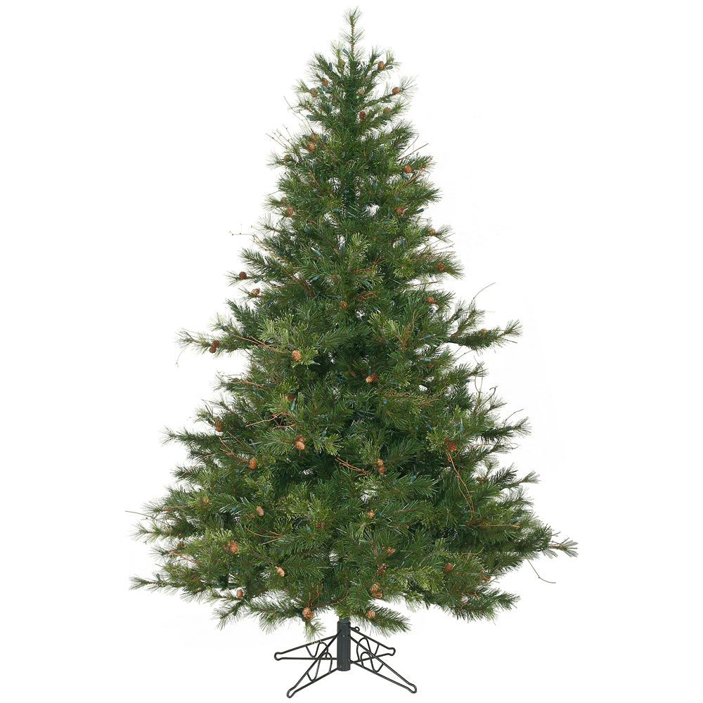 Vickerman 7.5Ft. Green 1624 Tips Christmas Tree