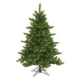 Vickerman 4.5Ft. Green 566 Tips Christmas Tree 300 Clear Dura-Lit