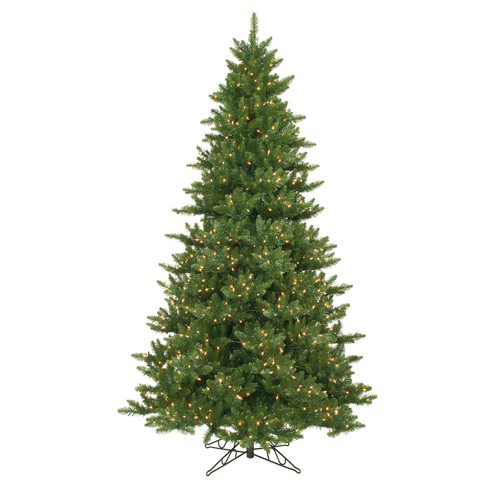 Vickerman 14Ft. Green 1980 Tips Christmas Tree 2200 Warm White Wide Angle LED