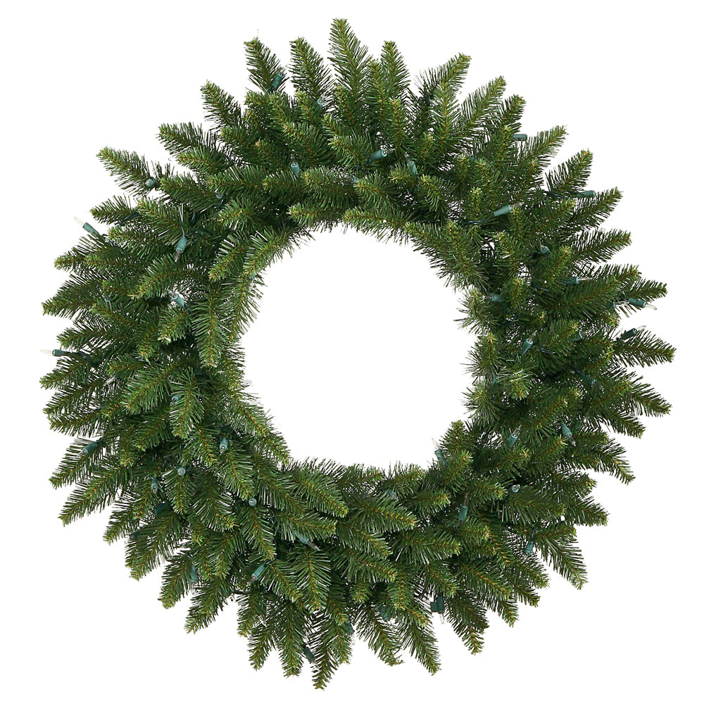 Vickerman 30in. Green 170 Tips Wreath