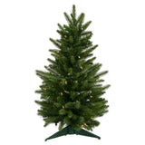 Vickerman 2Ft. Green 90 Tips Christmas Tree 50 Clear Dura-Lit
