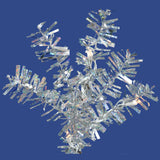 Vickerman 36in. Silver 320 Tips Wreath 100 Clear Mini Lights_1