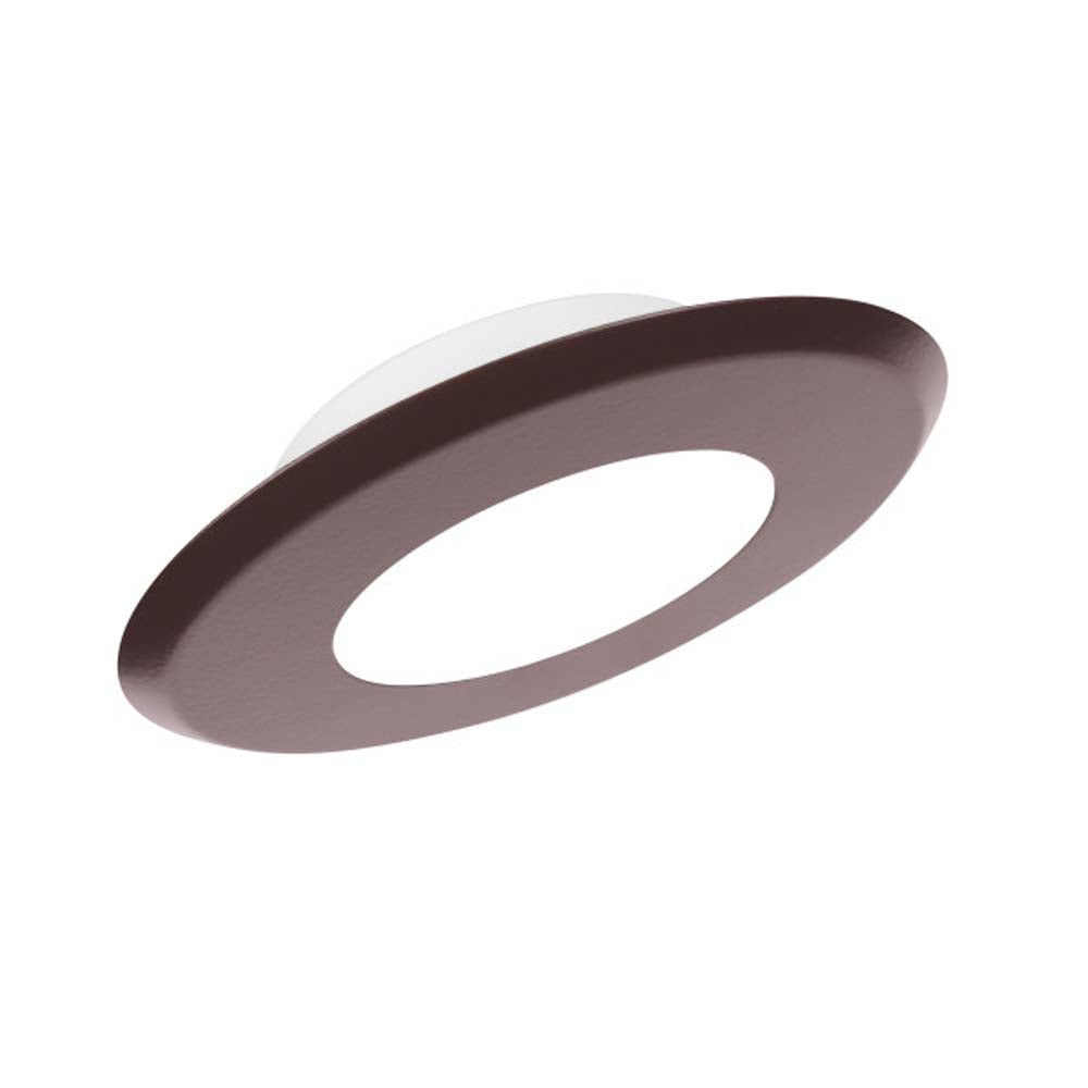 DLFv4 SureFit 5-inch Selectable LED Flush Mount Downlight with Round Oil-Rubbed Bronze Trim
