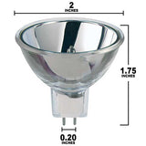 USHIO ELD/K 150w 21v MR16 halogen Light Bulb - BulbAmerica