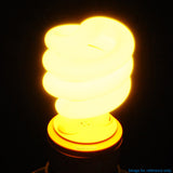 Mini Twists 13W Yellow Bug Bulb compact fluorescent lamp medium screw base - BulbAmerica