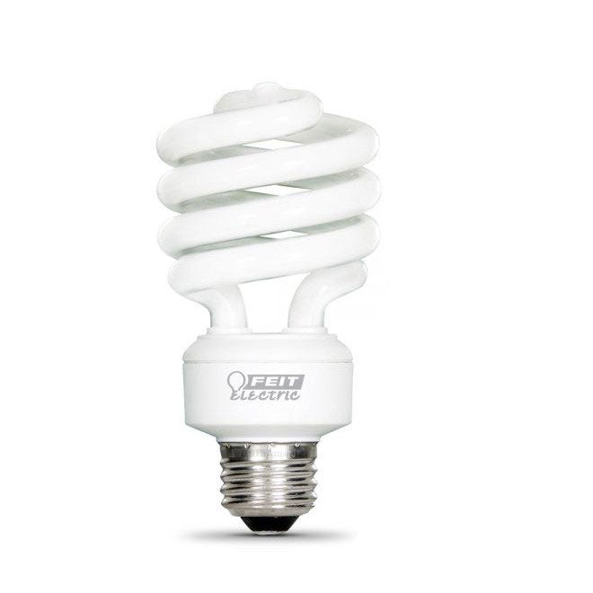 FEIT 23w Daylight CFL Mini Twist Compact Fluorescent Light Bulb - 2 Pack