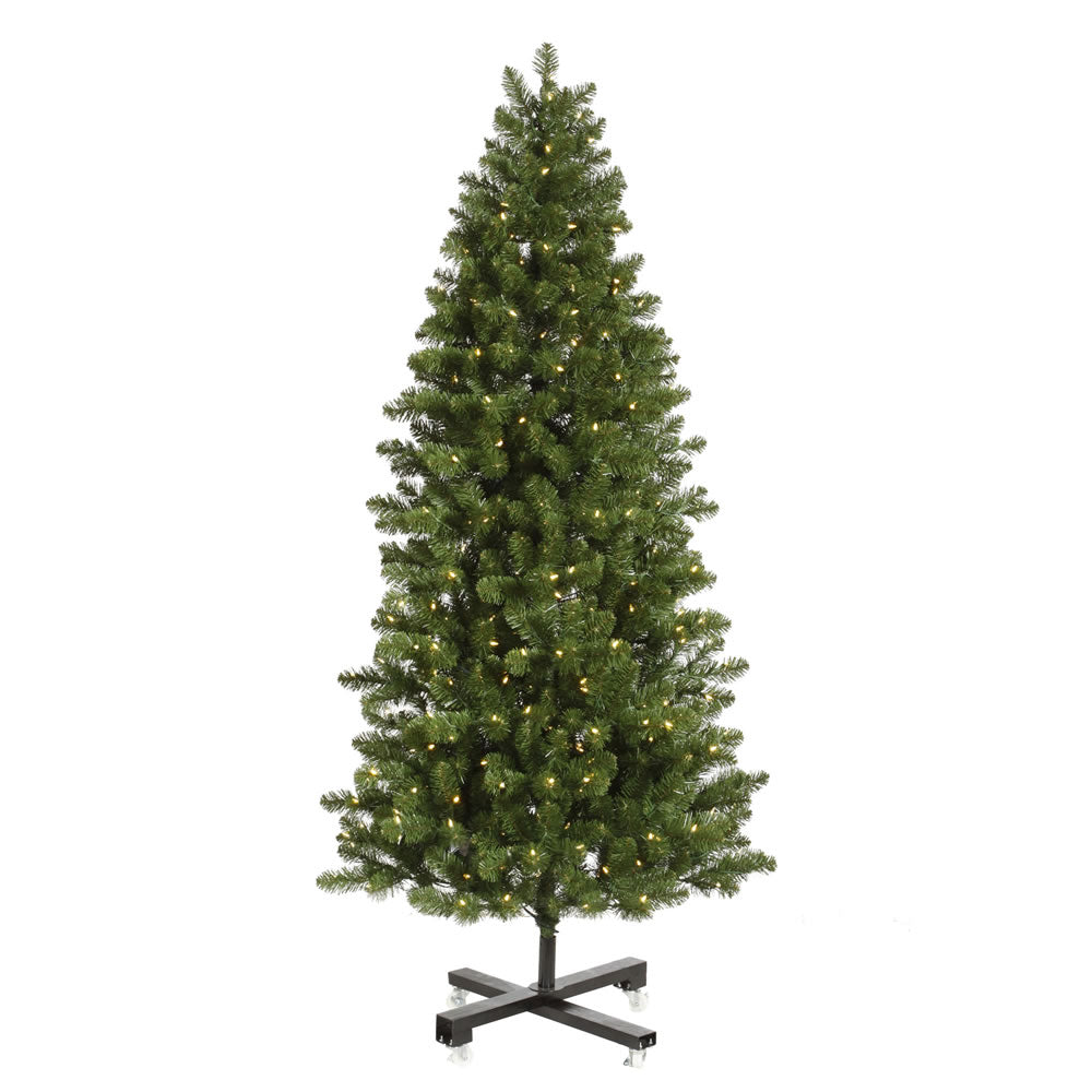 Vickerman 6.5Ft. Green 876 Tips Christmas Tree 550 Clear Dura-Lit